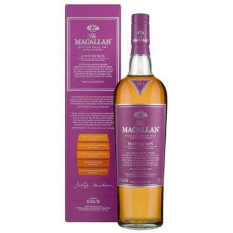 The Macallan Edition No 5 Single Malt Scotch Whisky 750ml