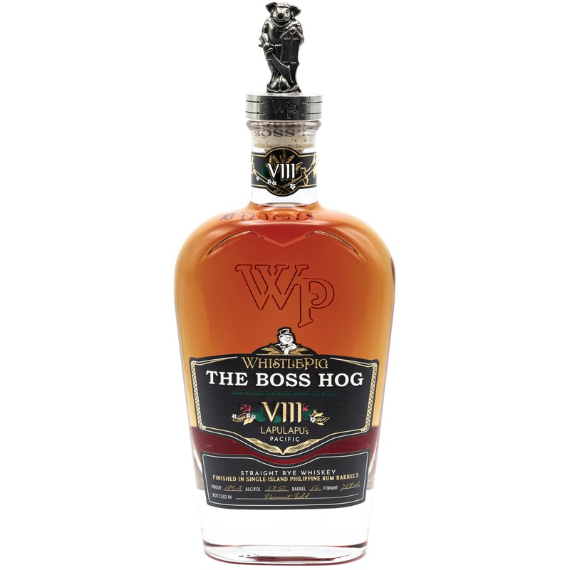 WhistlePig Farm The Boss Hog 8th VIII Edition Lapulapu's Pacific Straight Rye Whiskey 750ml