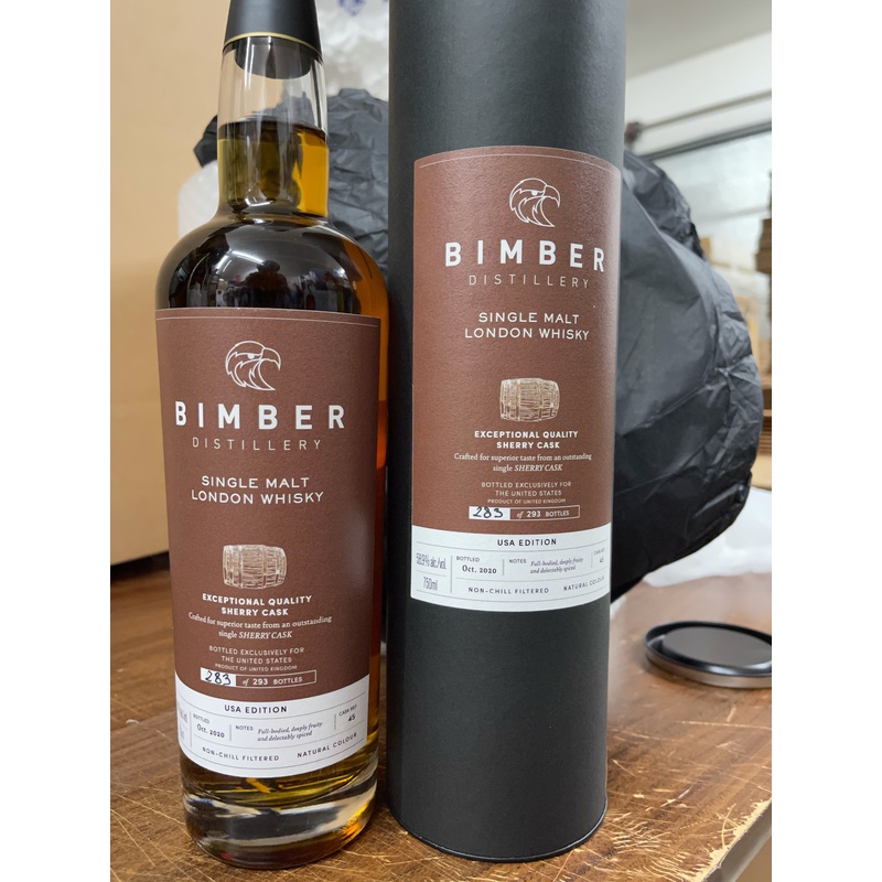 Bimber USA Edition  Sherry cask #45 58.9% abv