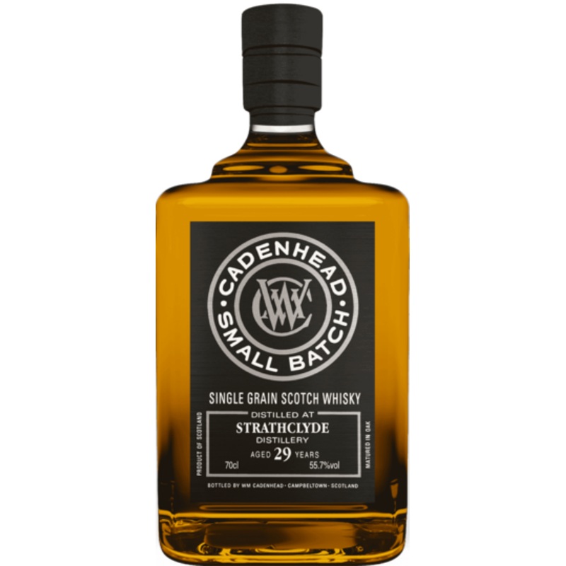 Cadenhead's Small Batch Strathclyde 29 Year Old Single Grain Scotch Whisky 750ml