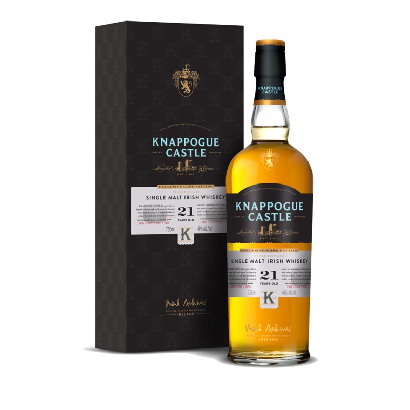 Knappogue Castle 21 year Single Malt Irish Whiskey 750ml