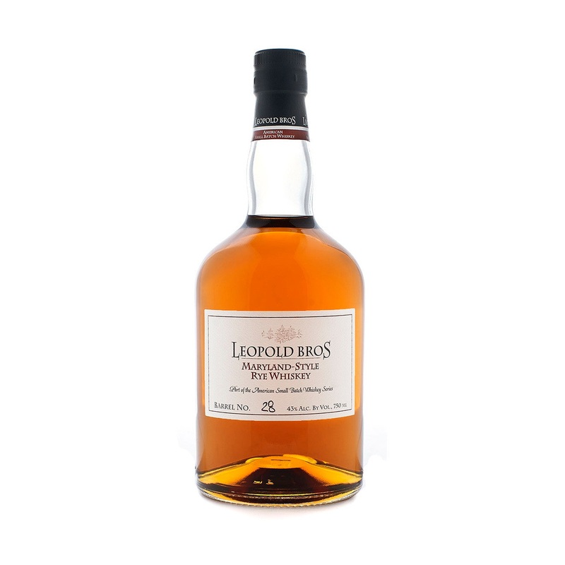 LEOPOLD BROS MARYLAND STYLE RYE WHISKEY 750ML