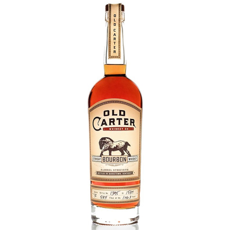 Old Carter Small Batch Straight Bourbon Whiskey Batch No. 8 750ml