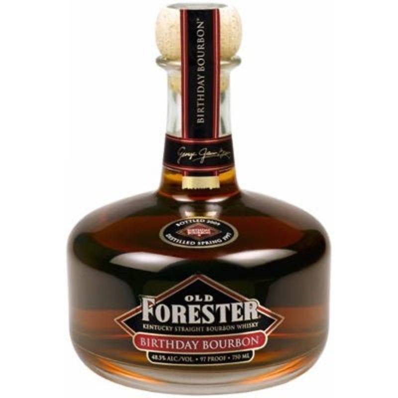 OLD FORESTER BIRTHDAY BOURBON 2010 BOTTLING