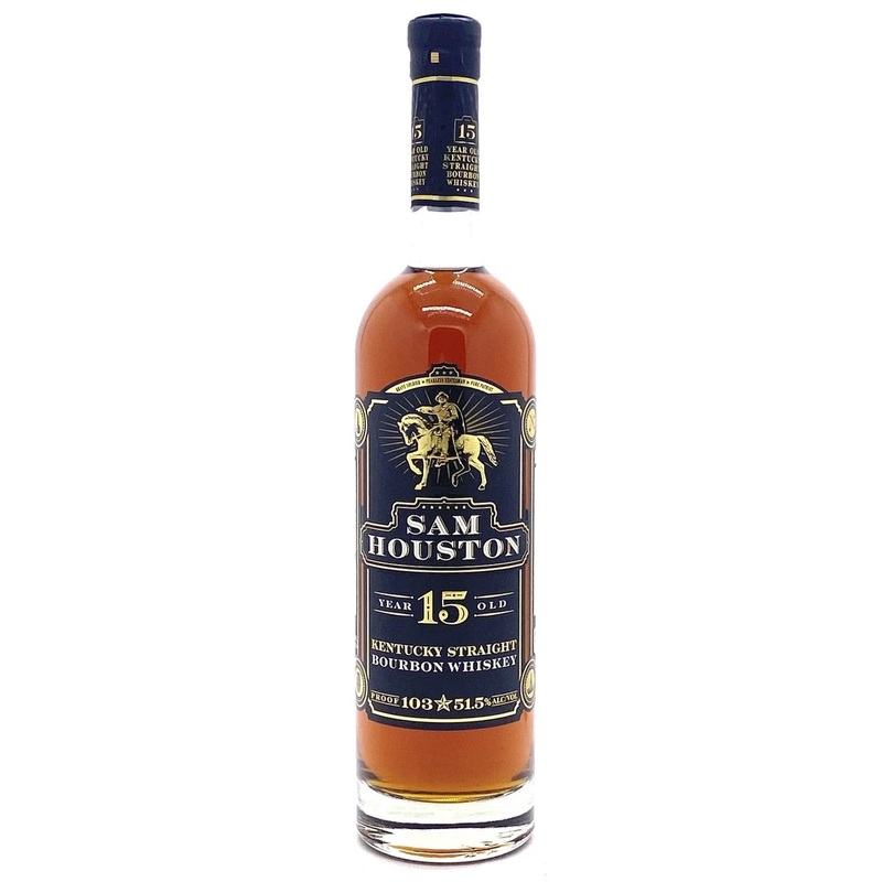Sam Houston 15 Year Old Kentucky Straight Bourbon Whiskey 750ml