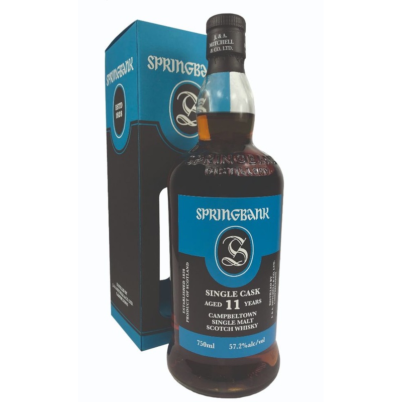 SPRINGBANK SINGLE CASK AGED 11 YEARS 750ML