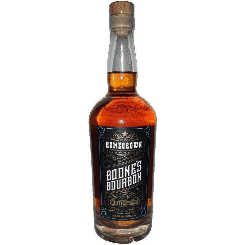 Striped Pig Homegrown Boone's Bourbon Whiskey 750ml
