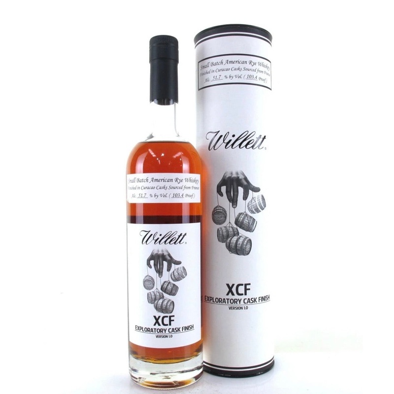 Willett Exploratory Cask Finish (XCF) Rye Whiskey Version 1.1 750ml