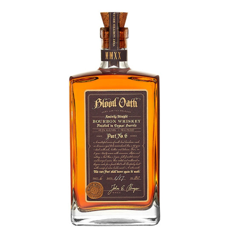 Blood Oath Kentucky Straight Bourbon Whiskey Pact No. 6 750ml