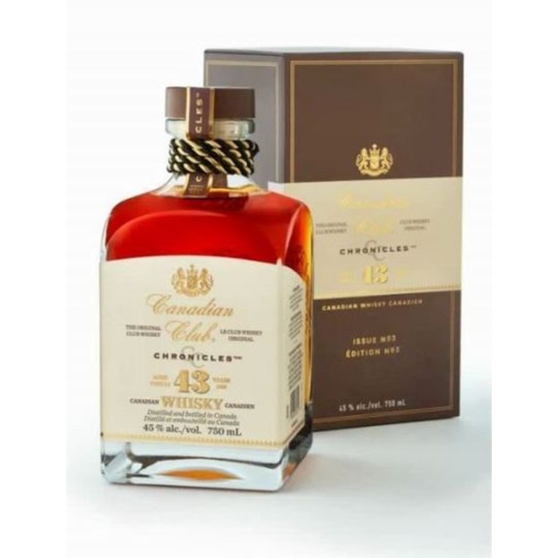 Canadian Club Chronicles 43 Year Old Whisky 750ml