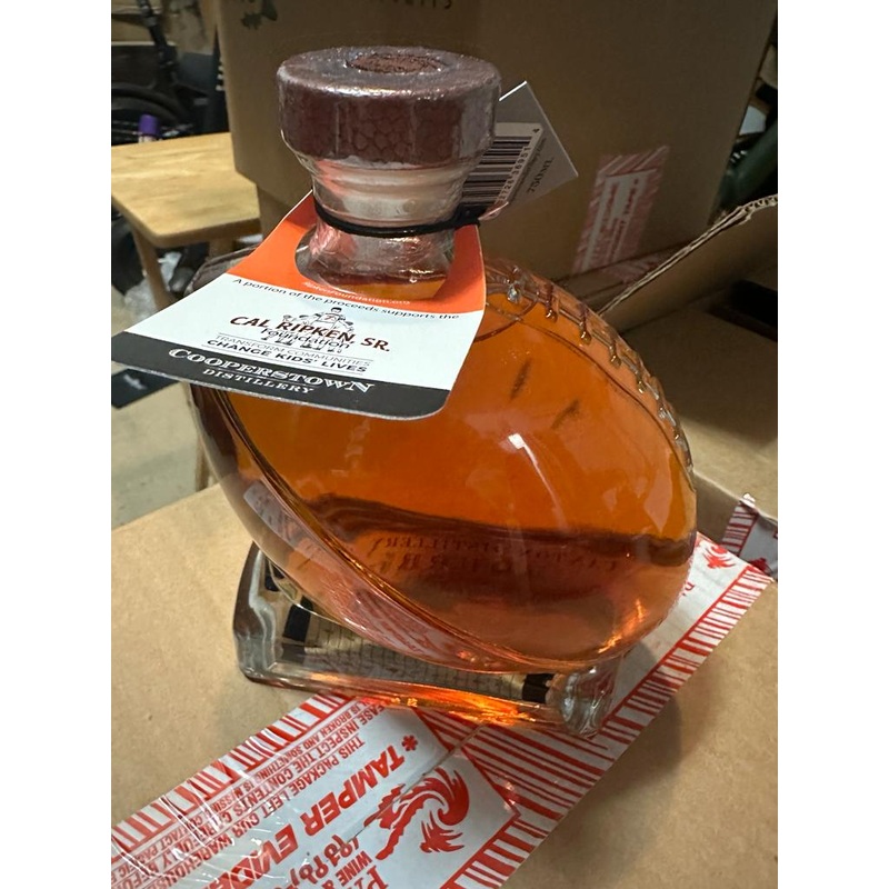 Cooperstown Canton Football Bourbon Whiskey 750ml