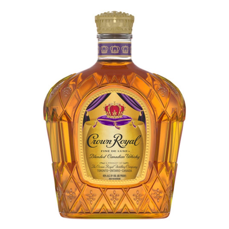 Crown Royal Deluxe Blended Canadian Whisky 750ml