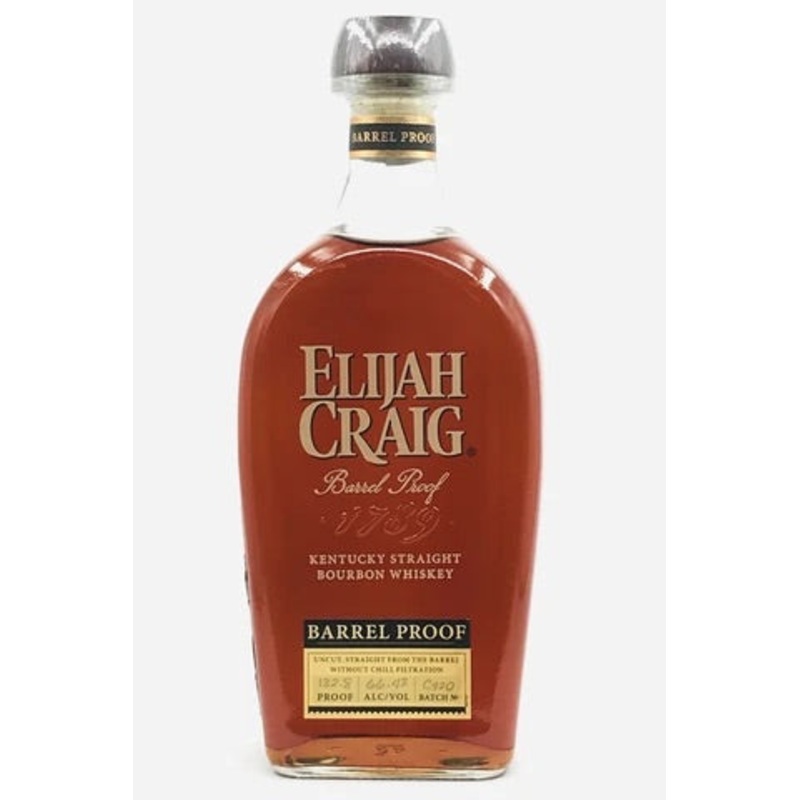 ELIJAH CRAIG BARREL PROOF 12 YR C920