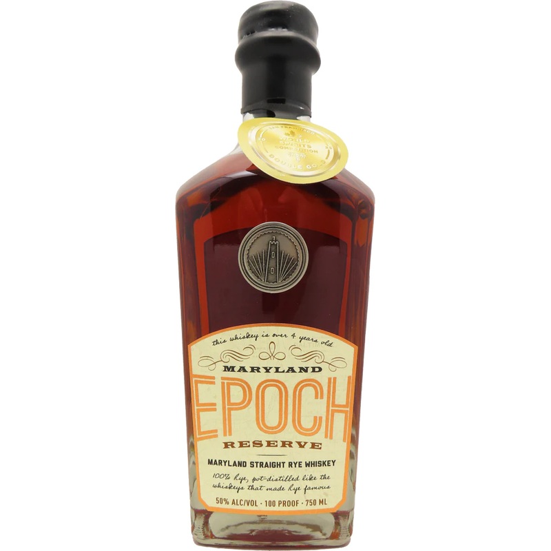 Epoch Reserve Maryland Straight Rye Whiskey 750ml