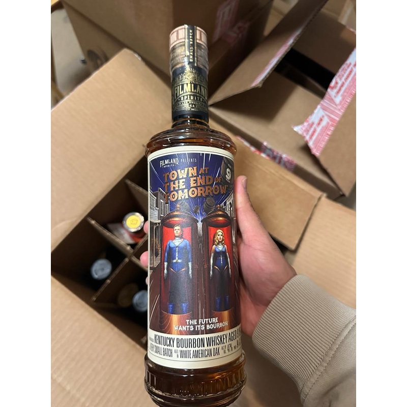 Filmland Spirits Town at the End of Tomorrow Bourbon Whiskey 750ml