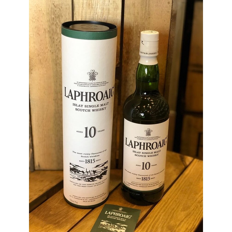 Laphroaig 10 Year Old Scotch Whiskey 750ml