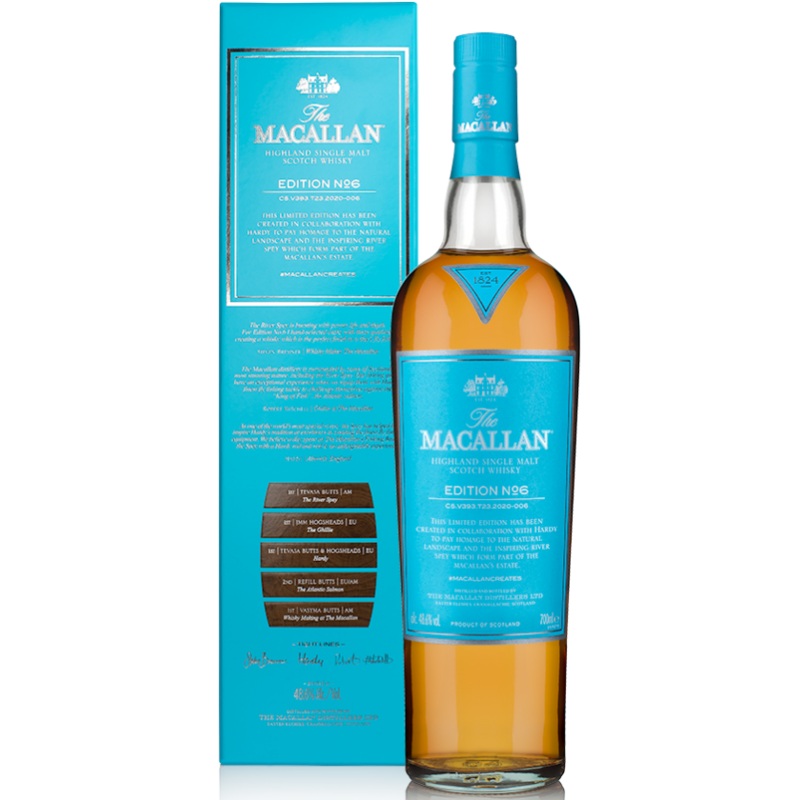 Macallan Edition No. 6 Single Malt Scotch Whisky 750ml