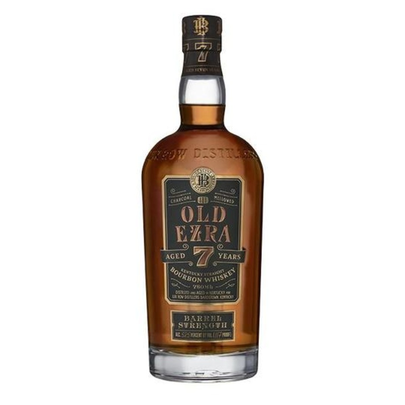 Old Ezra 7 Years Old Barrel Strength Kentucky Straight Bourbon Whiskey 750ml