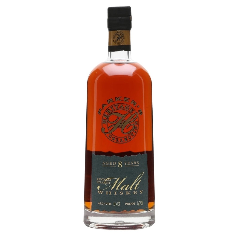 PARKER'S HERITAGE COLLECTION 8 YEAR OLD 9TH EDITION KENTUCKY STRAIGHT MALT WHISKEY
