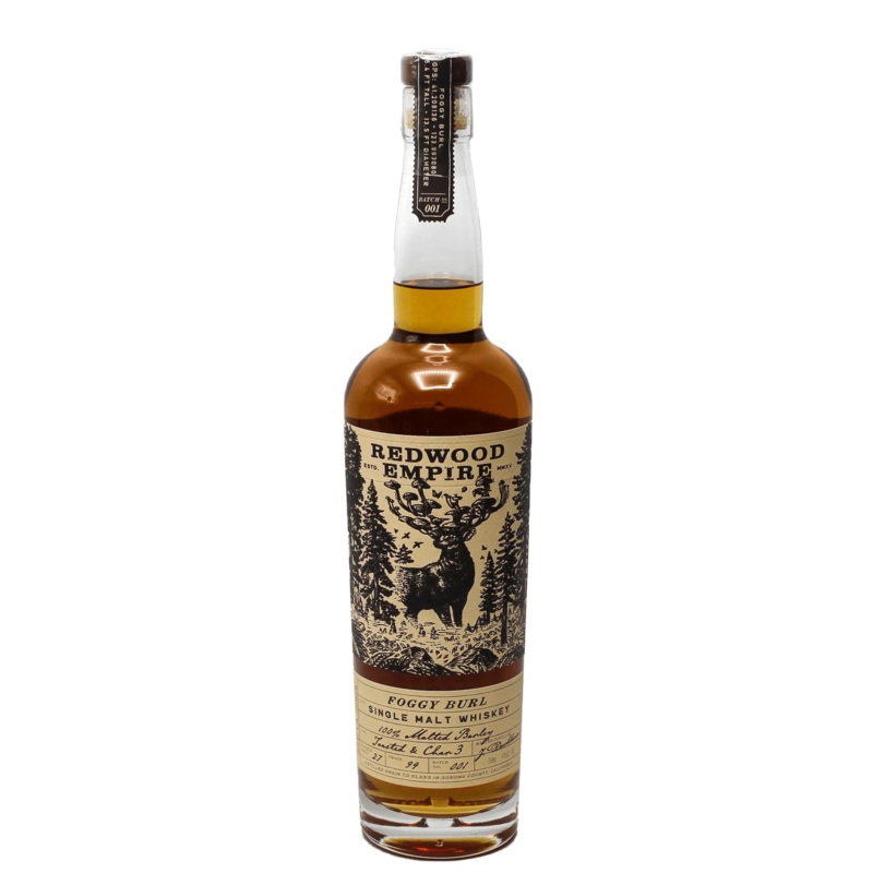 Redwood Empire Foggy Burl Single Malt Whiskey 750ml