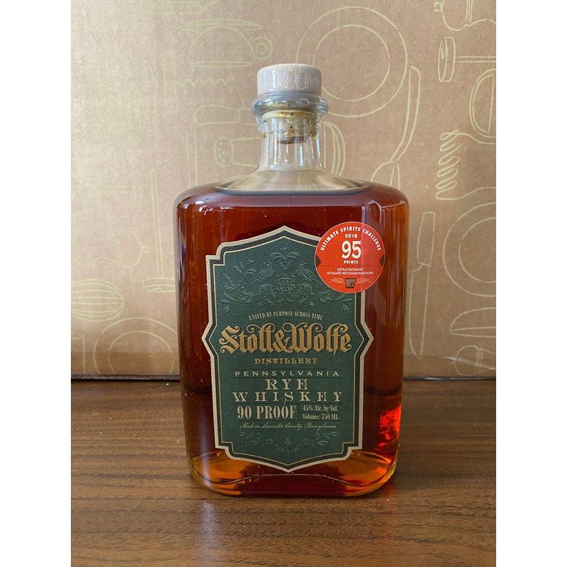 STOLL & WOLFE RYE 750ML