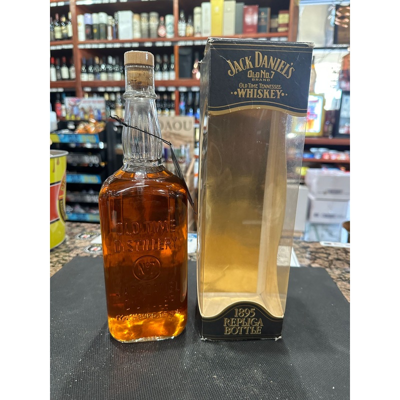1895 Jack Daniel's Old No. 7 Replica Bottle Whiskey 1Lt