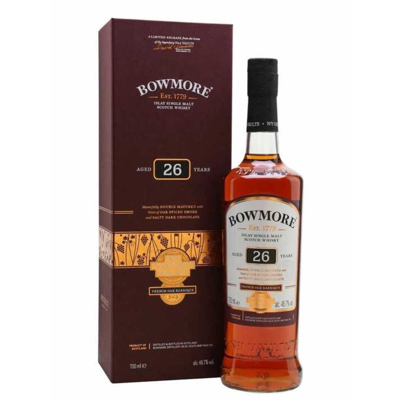 Bowmore Vintner's Trilogy French Oak Barrique 26 Year Old Single Malt Scotch Whisky 750ml