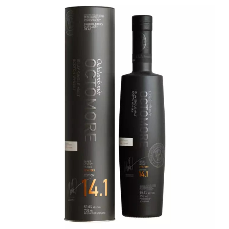 Bruichladdich Octomore Edition 14.1 Islay Single Malt Scotch Whisky 750ml