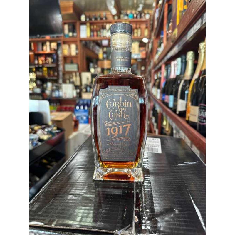 Corbin Cash 1917 Merced Rye Whiskey