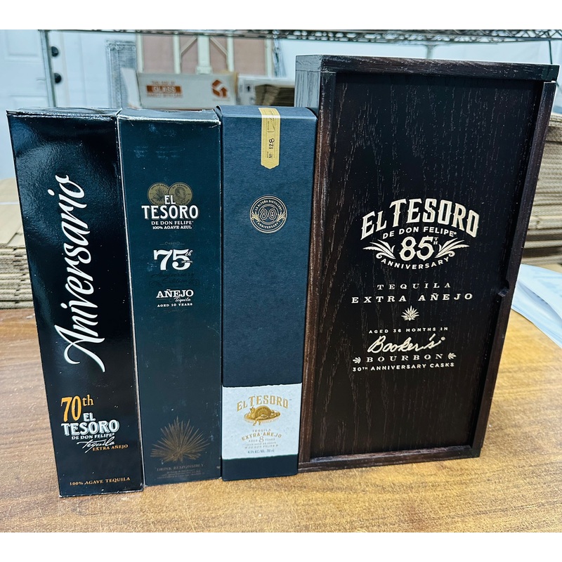 El Tesoro Tequila Anniversary Set