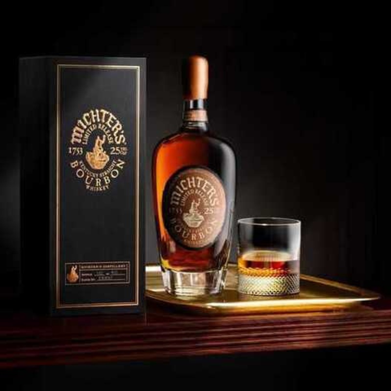 Michters 25 Year Old Limited Release Bourbon Whiskey