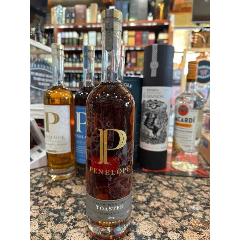 Penelope Toasted Barrel Finish Straight Rye Whiskey 750ml