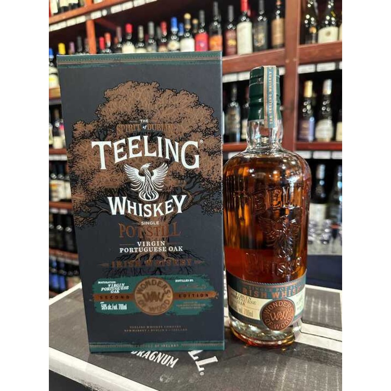 Teeling Wonders of Wood Second Edition Virgin Portuguese Oak Single Pot Still Irish Whiskey 750ml