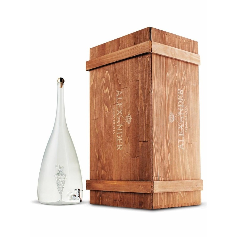 Alexander Society Grappa Cassetta Legno Grappolo