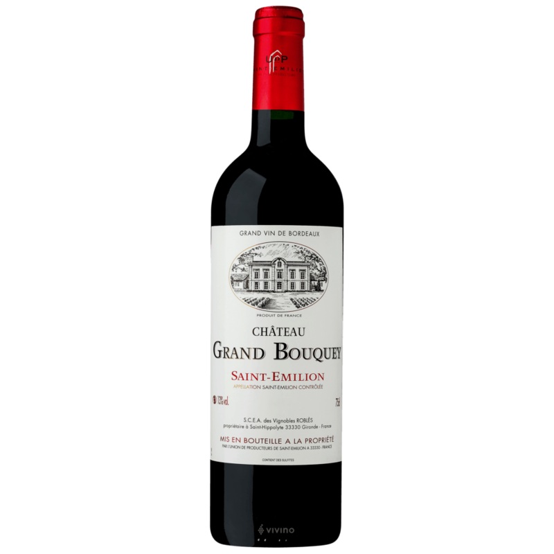 Chateau Grand Bouquey Saint-Emilion AOC 2018