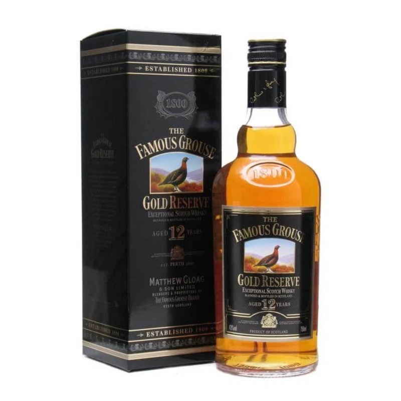 Famous Grouse Gold Reserve 12 Year Scotch Whiskey