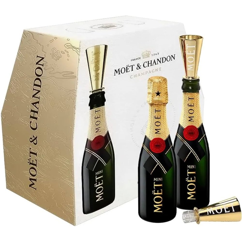 Moet Chandon Brut Imperial Mini Pack w/ Sippers