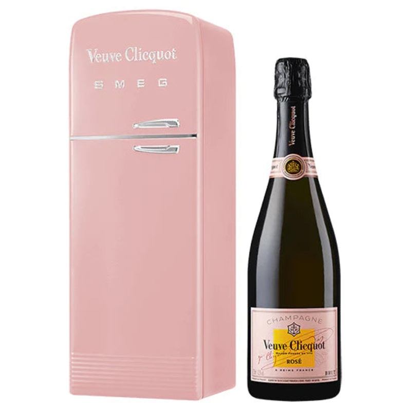 Veuve Clicquot Ros SMEG Fridge Gift Box