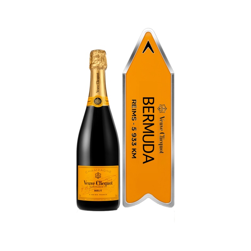 Veuve Clicquot Yellow Label Bermuda Arrow