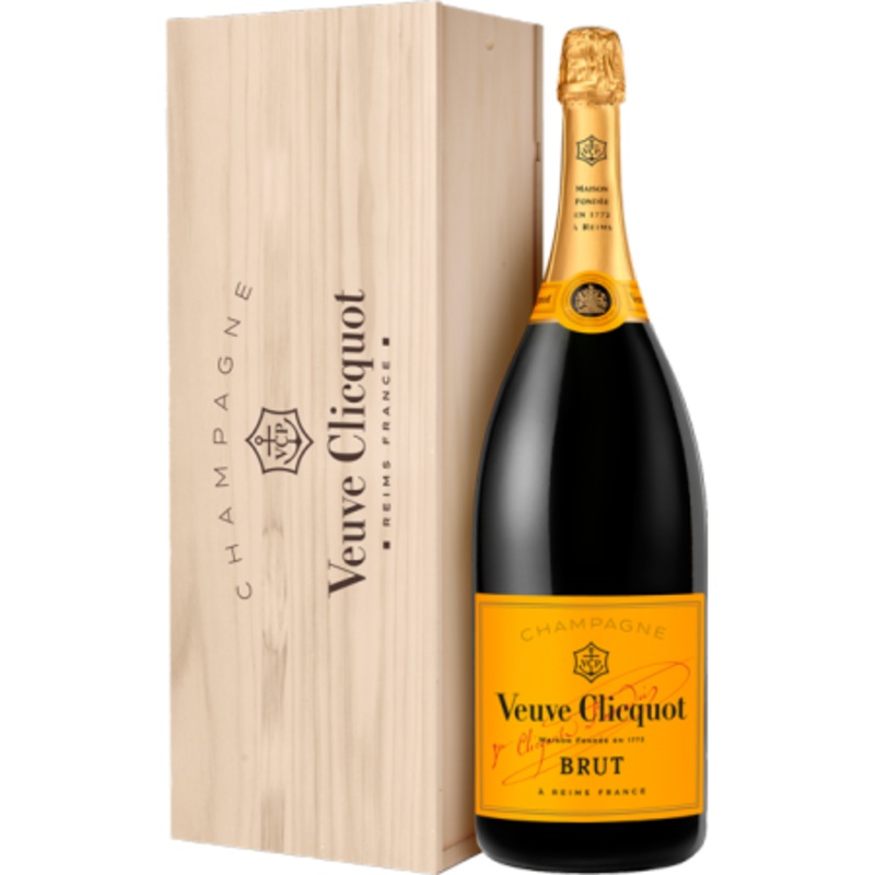 Veuve Clicquot Brut Yellow Label Champagne [1.5L, 3L, 6L]