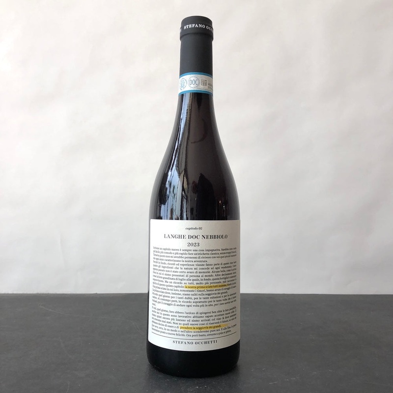 2023 Stefano Occhetti Langhe Nebbiolo, Piedmont, Italy