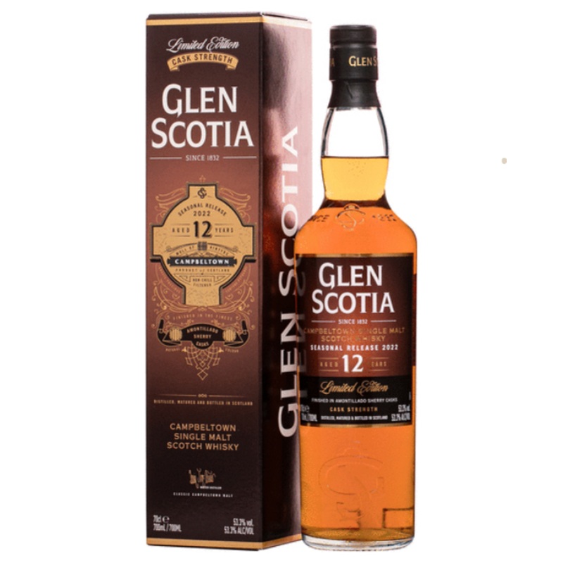 Glen Scotia Seasonal Release 12 Year Old Single Malt Scotch Whisky 700ml