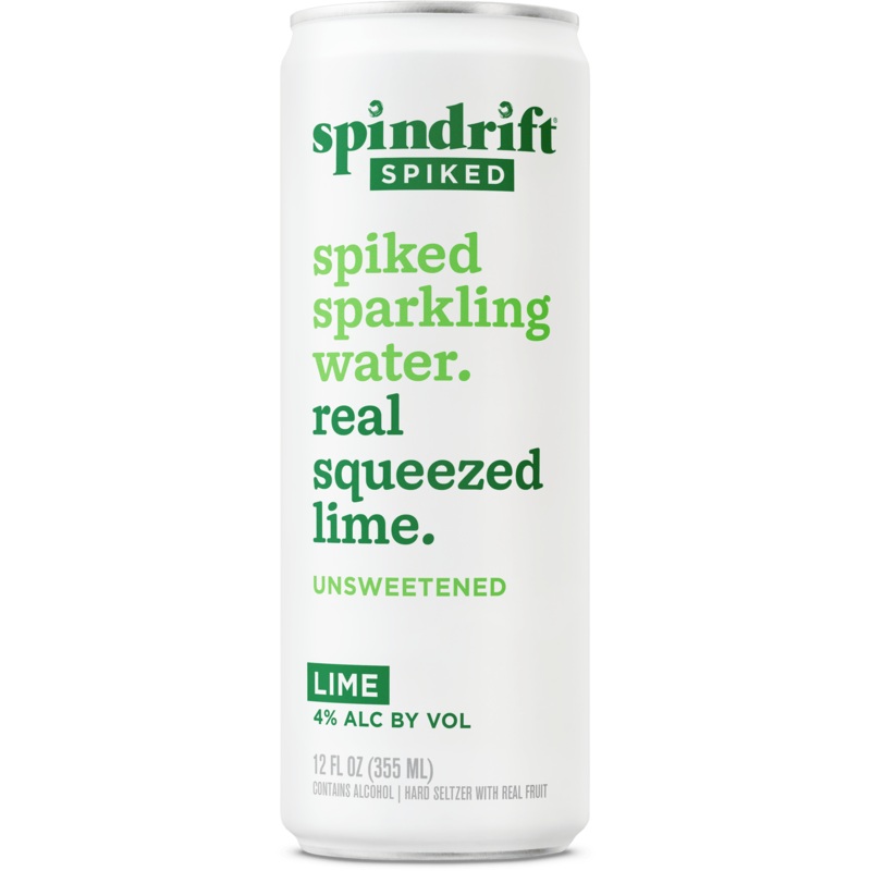 SPINDRIFT Spiked Lime