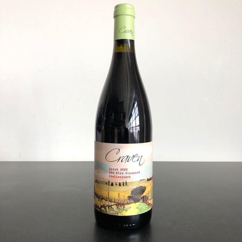 2022 Craven The Firs Vineyard Syrah, Stellenbosch, South Africa