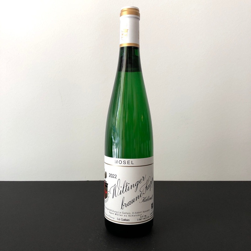 2022 Egon Muller Wiltinger Braune Kupp Riesling Kabinett Mosel, Germany