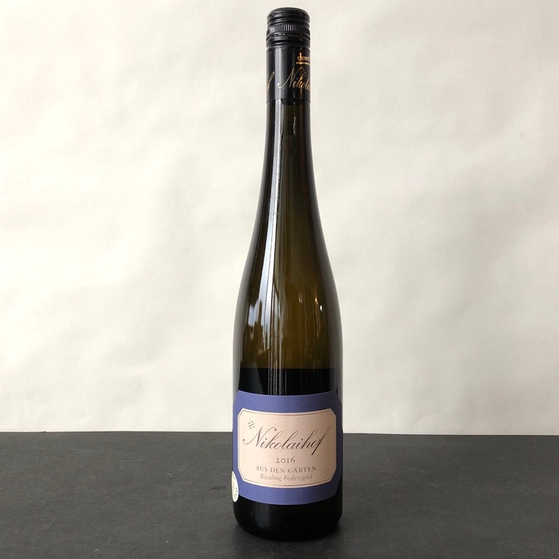 2016 Familie Saahs Nikolaihof Riesling vom Stein Federspiel (late bottling), Wachau, Austria