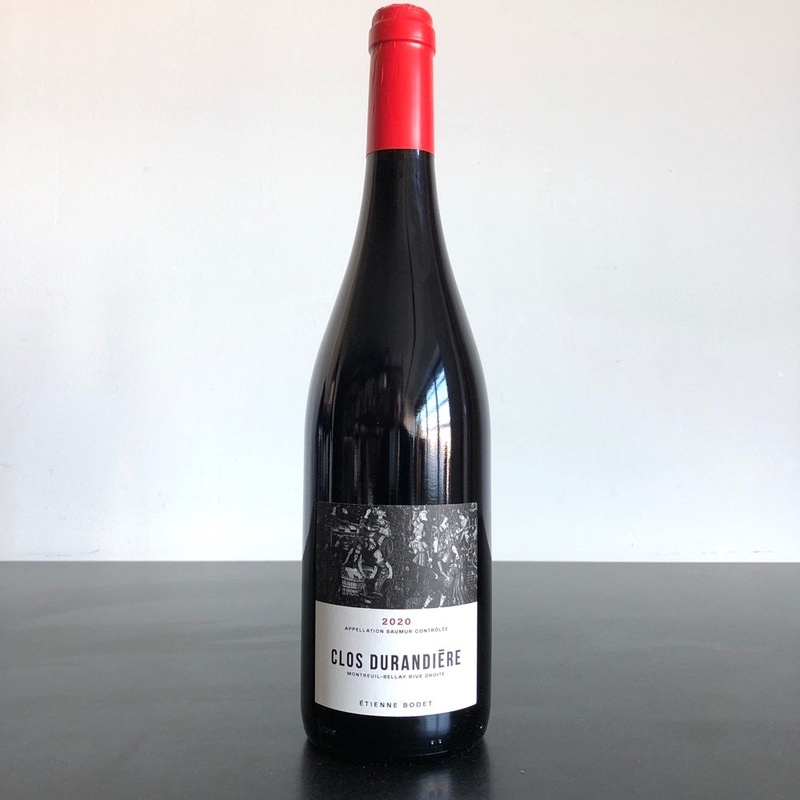 2020 Etienne Bodet Clos Durandiere Saumur Rouge