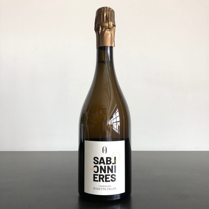 Oudiette x Filles Les Sablonnires Blanc de Noirs Extra Brut Champagne NV (2019)