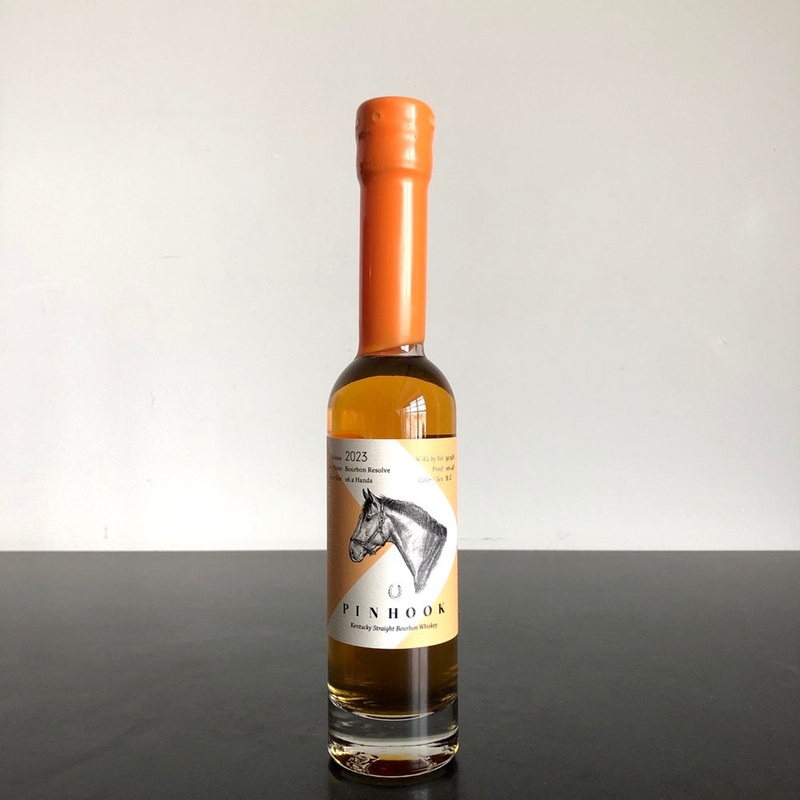 Pinhook Flagship Straight Orange Bourbon Whiskey 200ml, Kentucky, USA