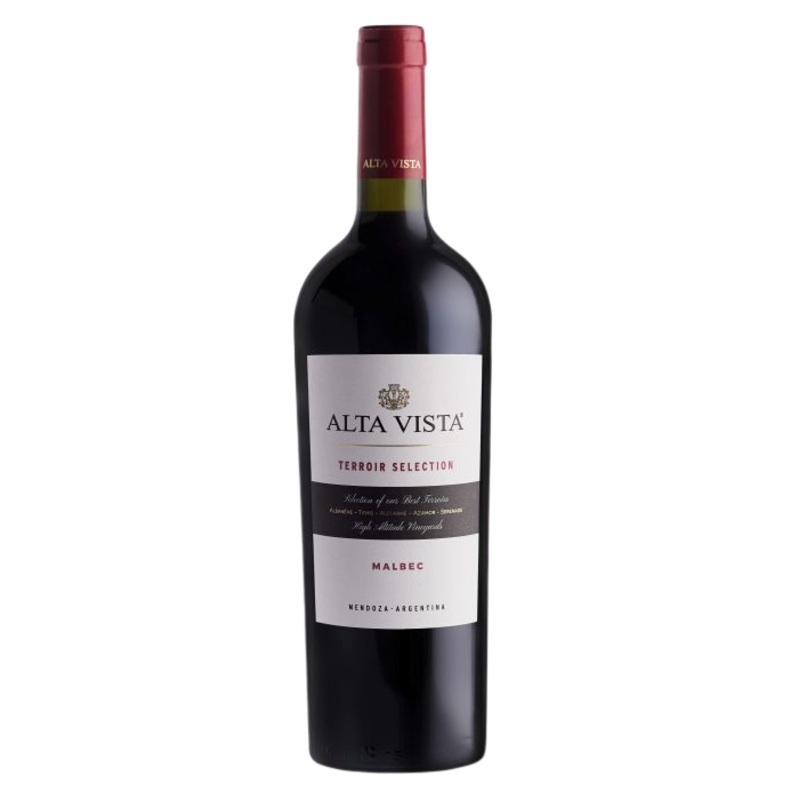Alta Vista Malbec Terroir Selection Estate Bottled Mendoza 2015 750 ML